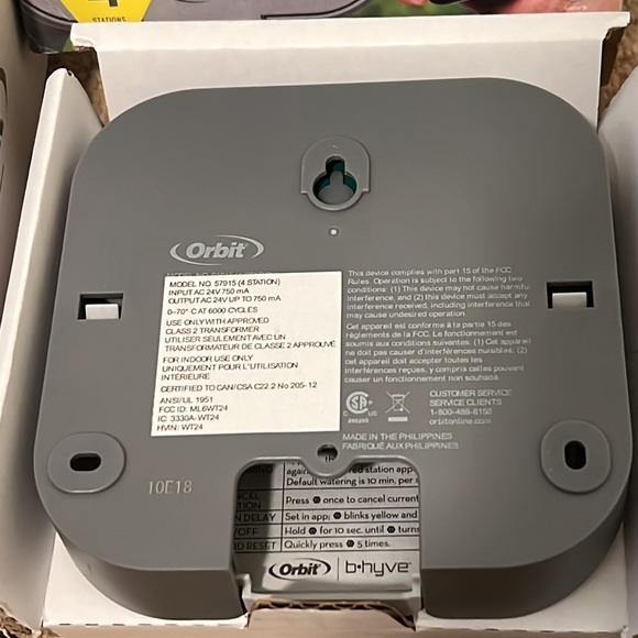 Orbit B-hyve 4-Zone Smart Indoor Sprinkler Controller - Picture 7 of 8